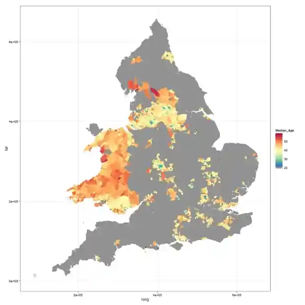 An incomplete map of the UK.